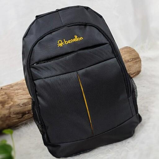 کوله پشتی دانشجویی مدل بنتون